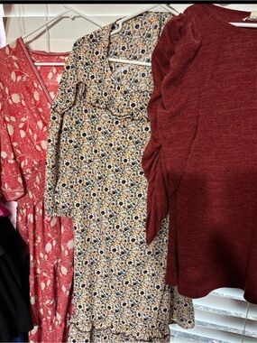 Lot of 3 Max Studio. 2 dresses and 1 top.